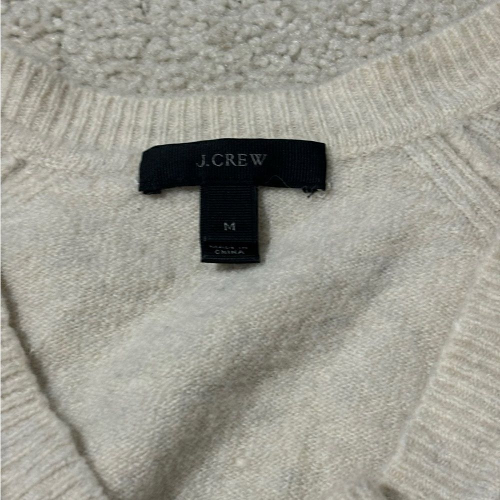J.Crew V-Neck Super Soft Yarn Hi-Lo Sweater - Picture 8 of 10